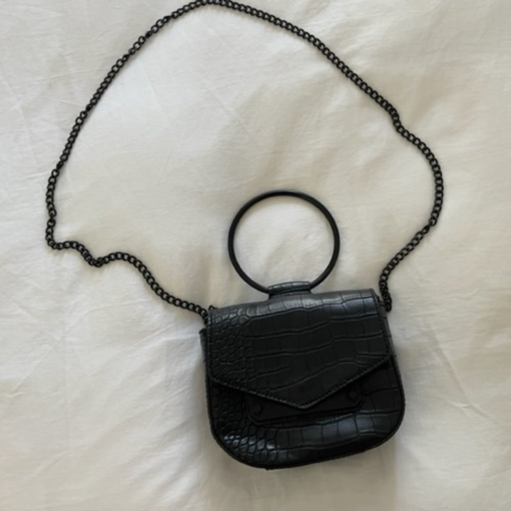 Black crossbody bag